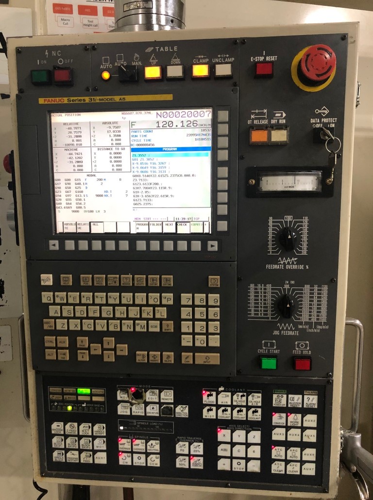 SNK HPS 120B-5 Profiler - Extended Y-Axis, Machine ID: 7633